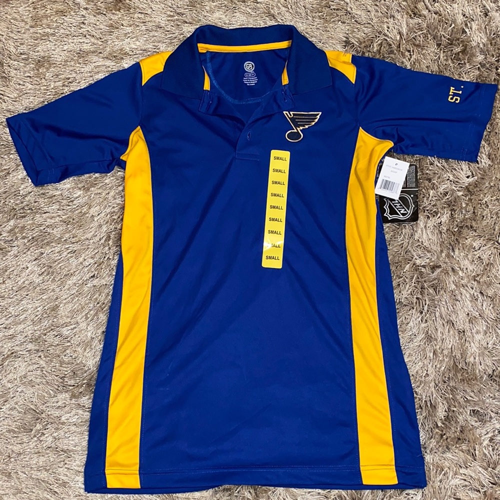 STL BLUES POLO SHIRT